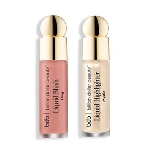 bdb Liquid Blush & Highlighter Long-Lasting Smooth Smudge Fling Mystic 0.15 oz